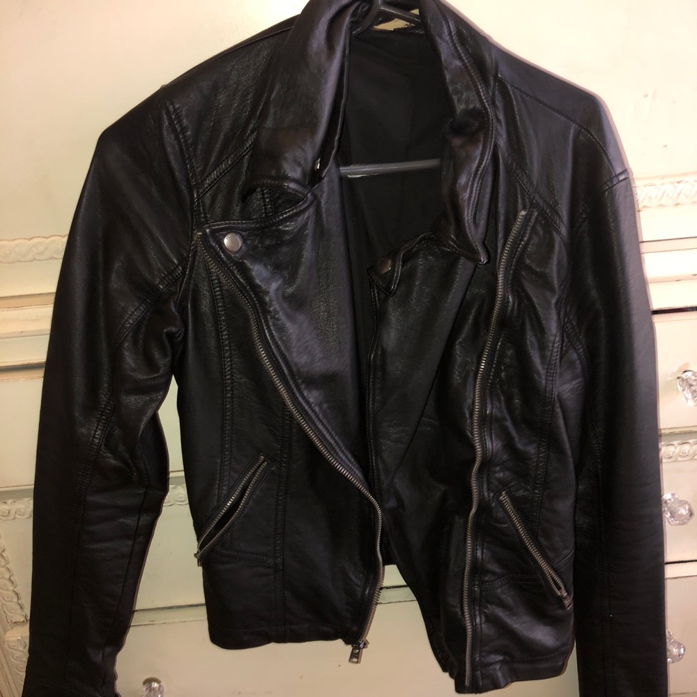 Leather jacket